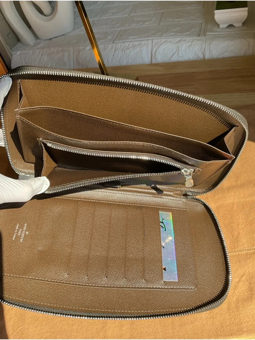 ✅LV CLUTCH TRAVEL ORGANIZER MI1014 LOUIS VUITTON AUTHENTIC - Picture 8 of 11